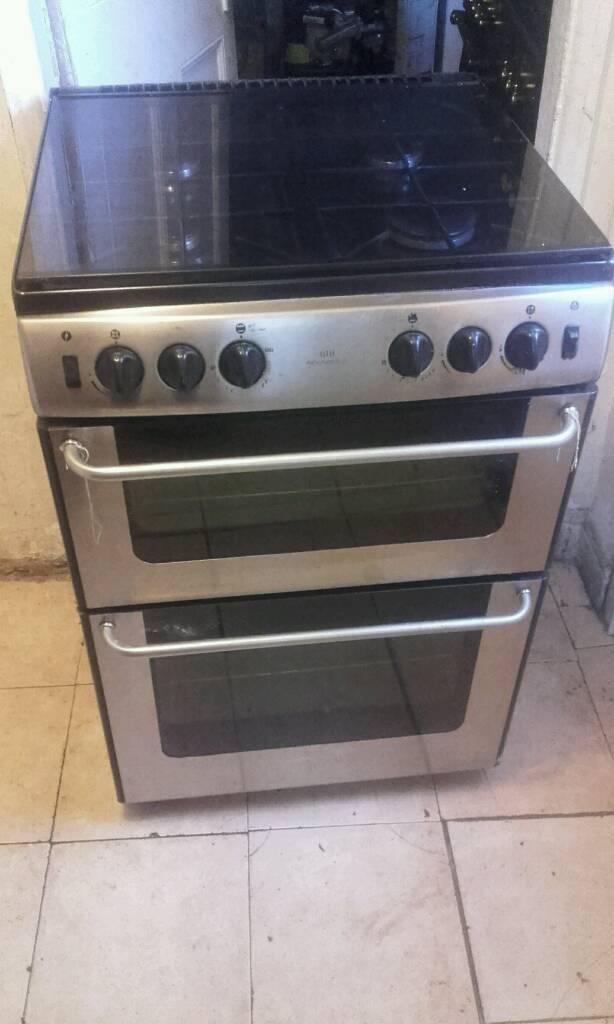 New world 60cm double oven gas cooker in Sheffield, South Yorkshire