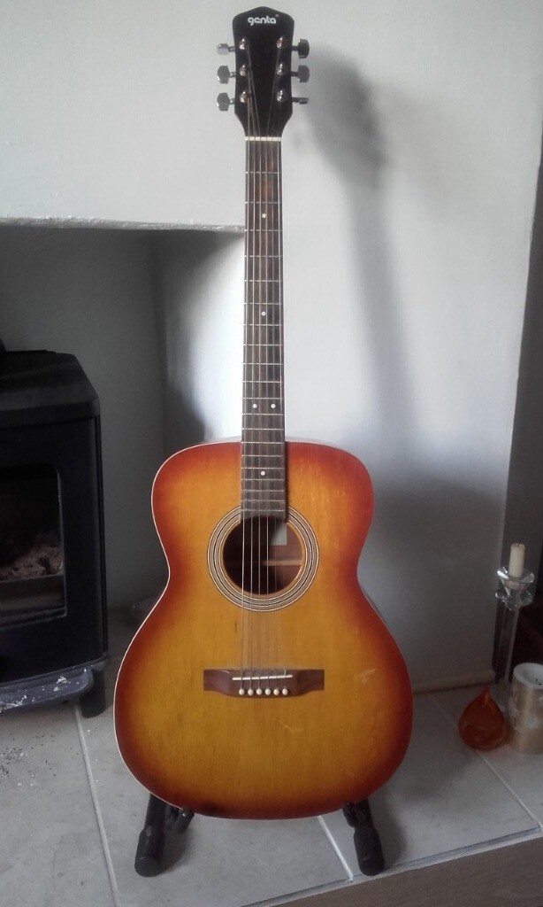 Genta small acoustic guitar for sale. in Portobello, Edinburgh Gumtree