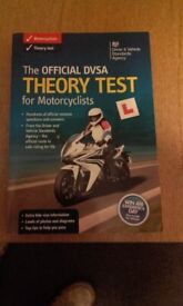 Motorbike Theory Test Book, The Official DVSA Theory Test. Excellent condition, Like New.