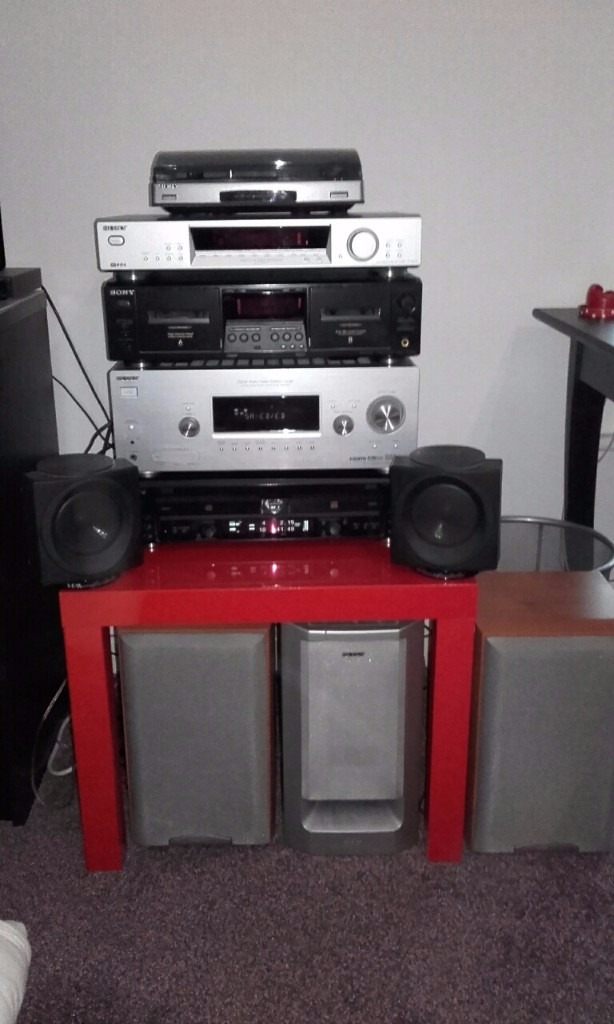 Sony separates Stereo system with speakers in Somerset Gumtree