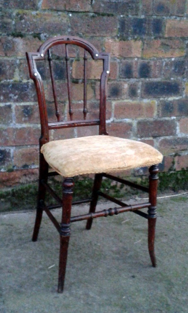 Small Antique Victorian Bedroom Chair / dressing table chair in Cupar, Fife Gumtree