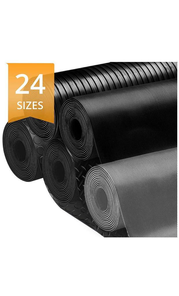 Rubber floor indoor and outdoor mat 180x250cm in Hackney, London