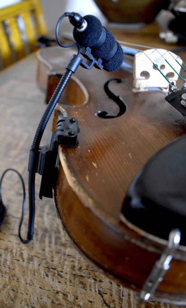 ClipOn Instrument Microphone and Violin Clip in Tayport, Fife Gumtree