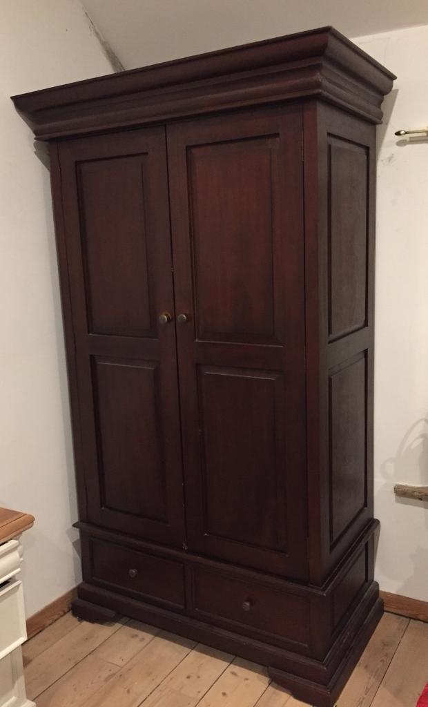 Oak Furnitureland Solid Oak Colonial Style Wardrobe in Exeter, Devon