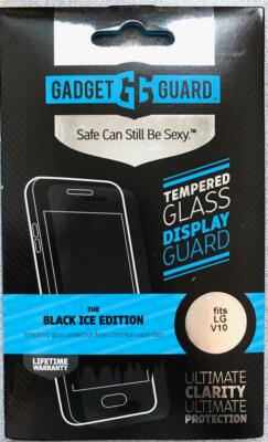 New Original Gadget Guard The Black Ice Edition Screen Protector For LG V10 -!