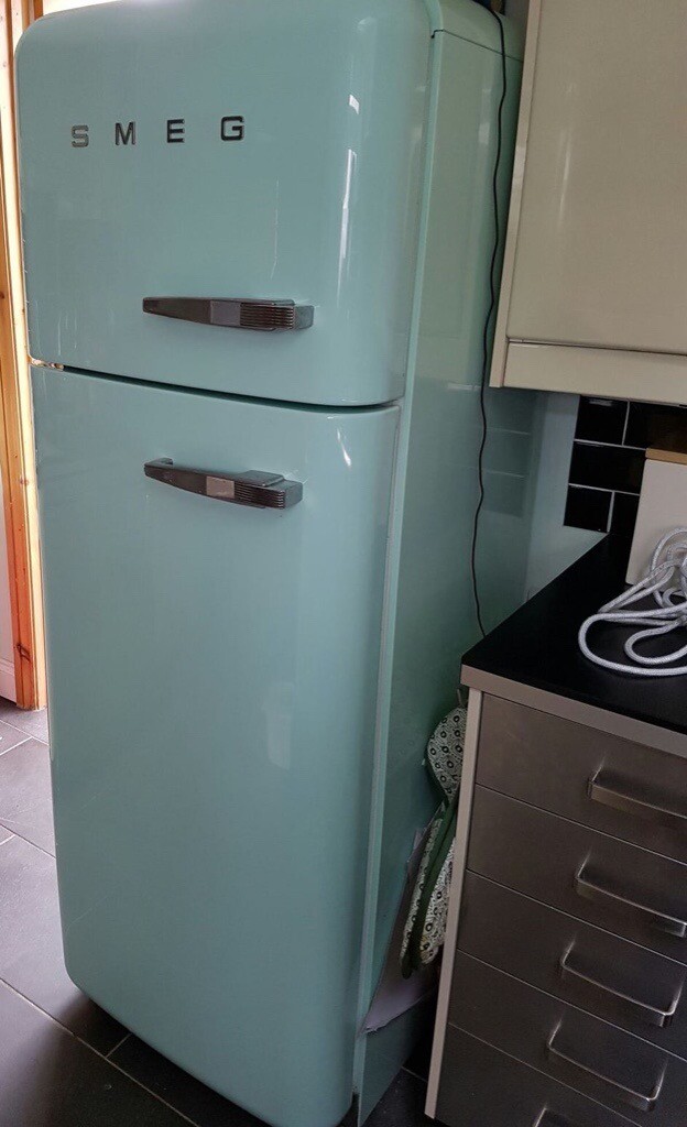 * RESERVED * Green SMEG Fridge Freezer in Kensington, London Gumtree