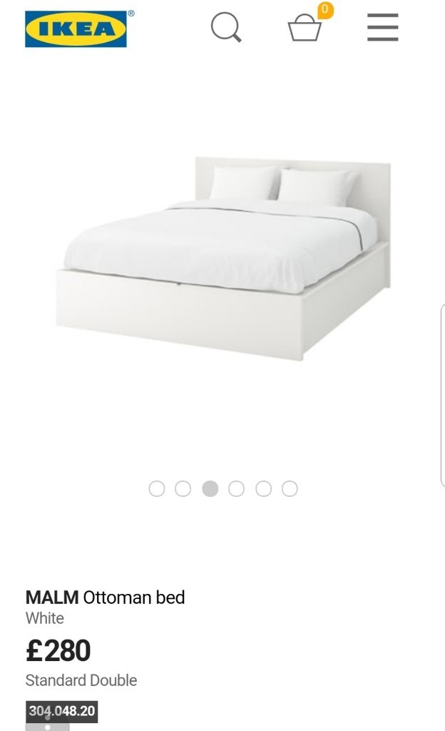 Ikea White Double Bed Ikea Pine Drawers For Sale In Dundonald