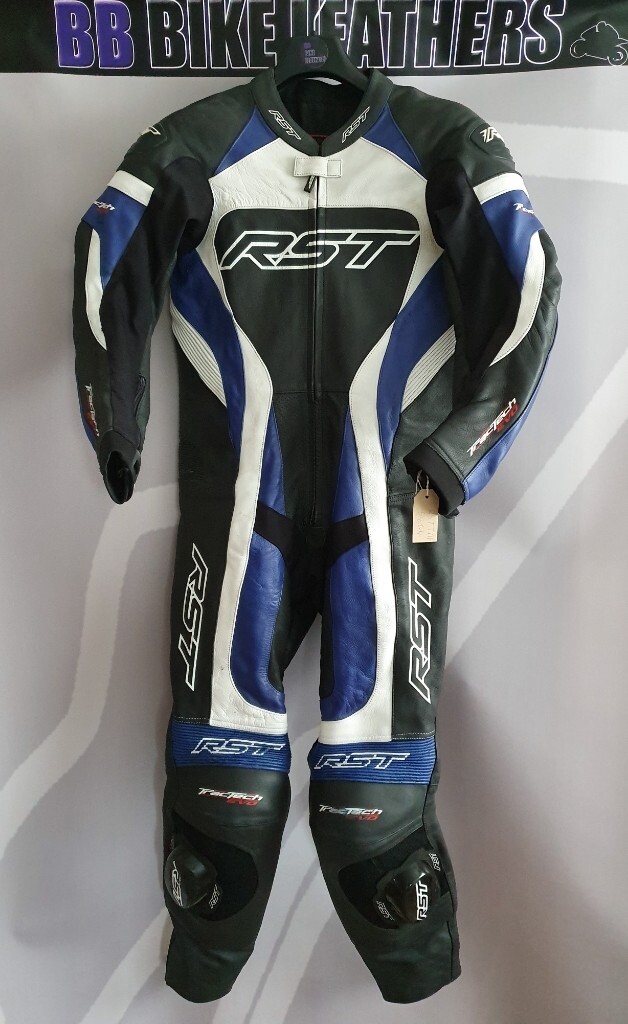 RST TracTech Evo 2 One Piece Motorcycle Leathers Race Suit EU 54 / UK