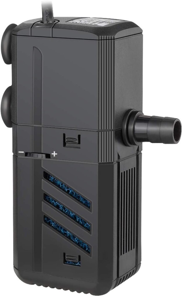 Internal Fish Tank Filter/Pump, 6W500L/H 4 in 1 Aquarium Filter Pump