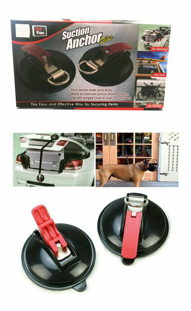 Ventose Porta Bagagli Valigie Bicicletta Sicurezza Auto Furgone Viaggio Vacanza