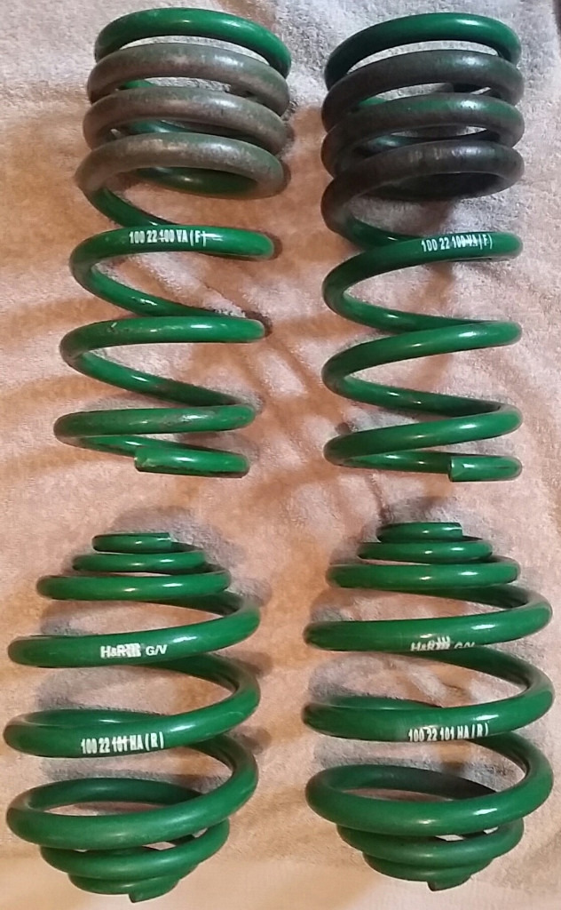 H&R (Green,) VW Transporter T3/T25 (Cup Kit) lowering springs full