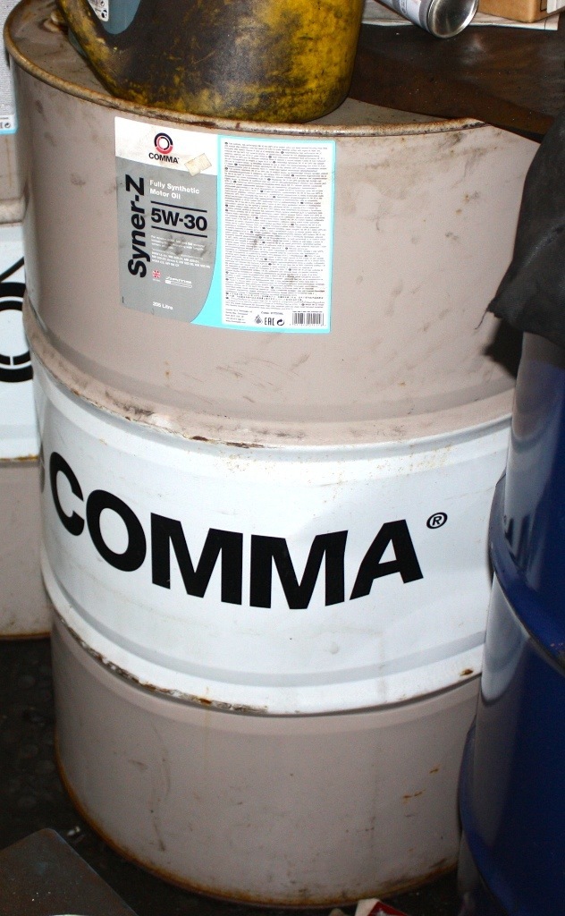 Comma Syner-Z Fully Synthetic Motor Oil 5W-30 205 Litre Drum | in ...