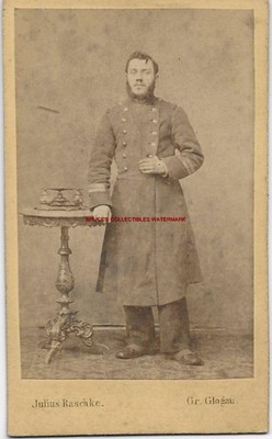 LOT OF 2 CDV PHOTOS - PRISONER SOLDIER UNIFORM FRENCH ARMY - FRANCO - GERMAN WAR