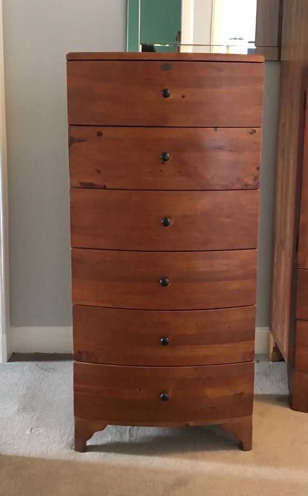 **SOLD** Solid Wood 6 Drawer Tallboy in Muirhead, Glasgow Gumtree