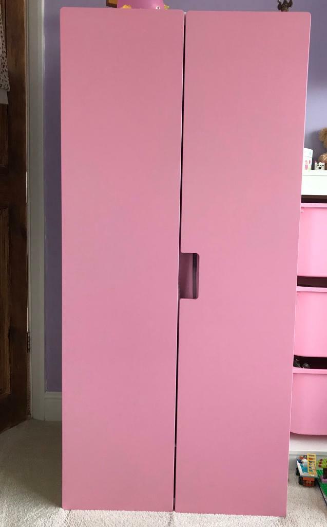 Girls Pink Ikea Wardrobe In Shirley West Midlands Gumtree
