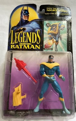 1994 Legends of Batman Robin Becomes Nightwing w Rocket Launcher Kenner New