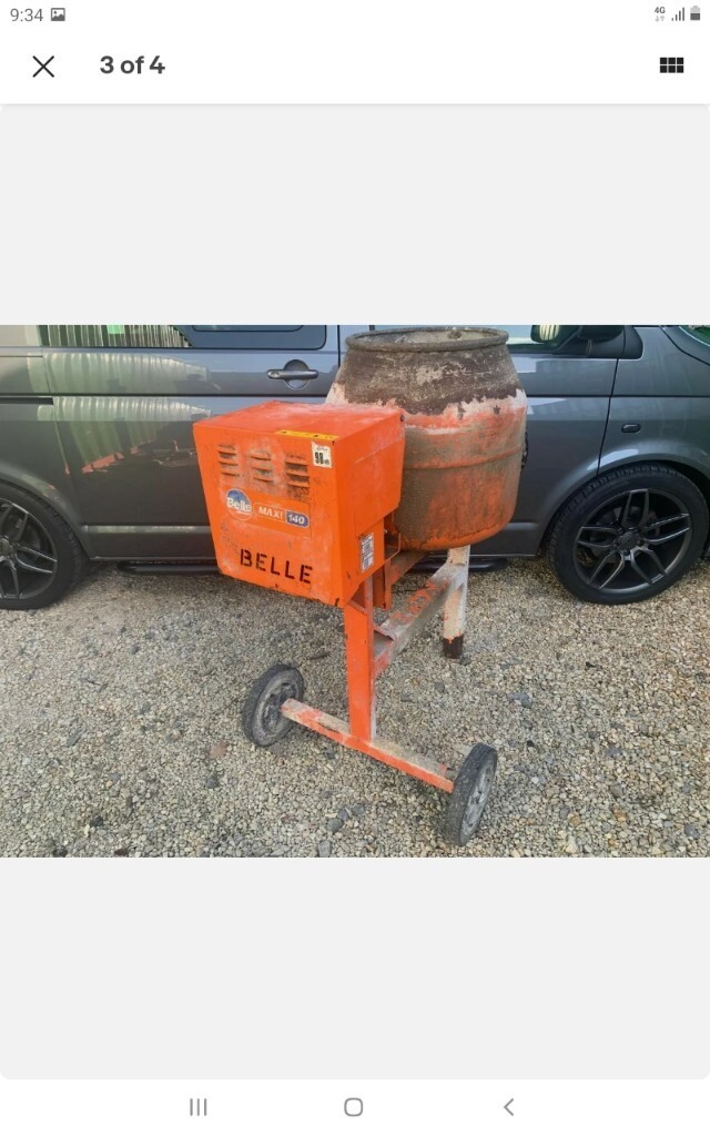 belle maxi 140 petrol mixer in Gateshead, Tyne and Wear Gumtree