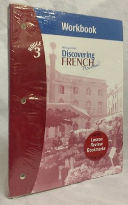 Discovering French, Nouveau!: Workbook with Lesson Review Bookmarks Level 3