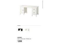 Hemdes IKEA desk white 155x65 cm