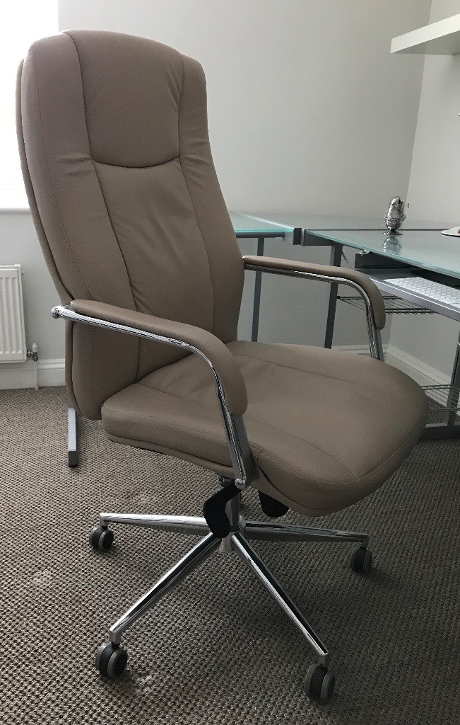 John Lewis Tia Office Home Desk Chair Light Beige in Arundel, West