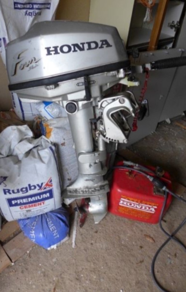 Zed by zodiac inflatable rib boat with 5hp 4 stroke honda outboard engine in Sevenoaks, Kent