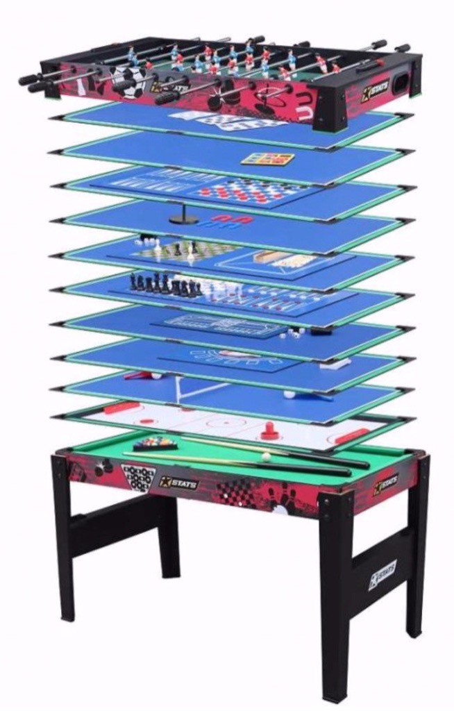 Stats 12in1 4ft Table Pool Table Football In Deepcar South Yorkshire Gumtree