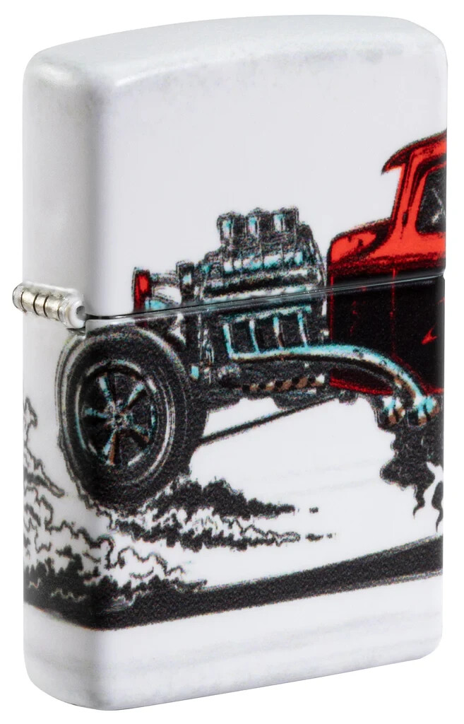 Zippo 48660, Автомобильная двухсторонняя зажигалка Hot Rod Design 540 Color Process