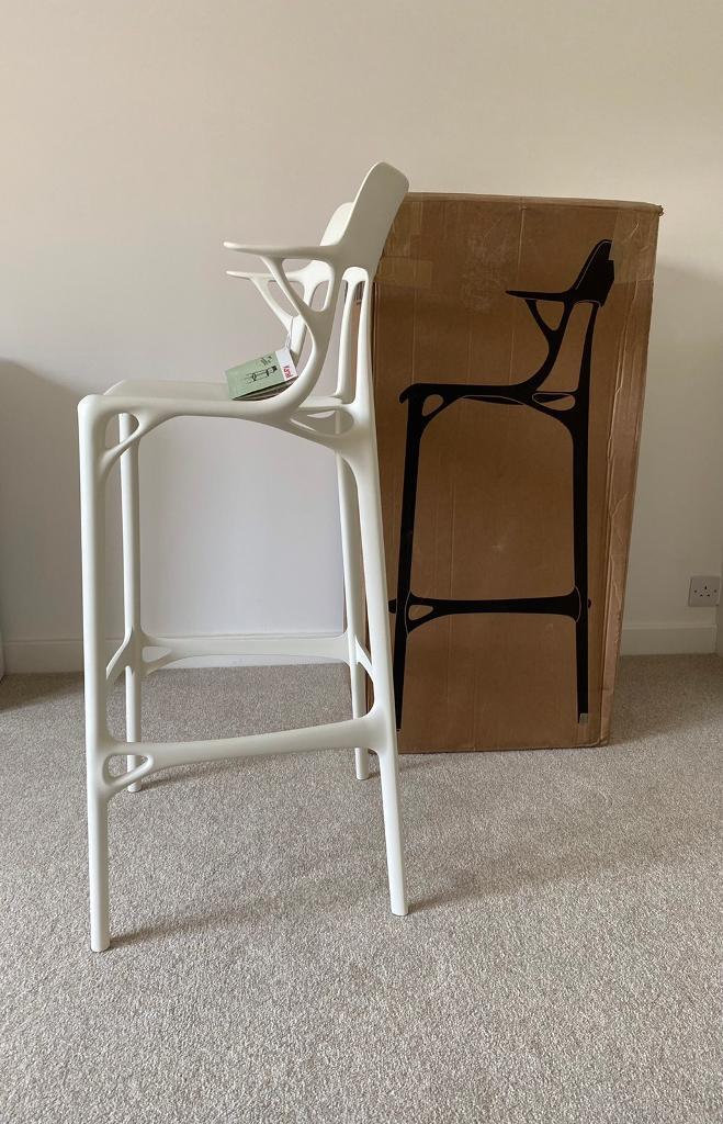 BNIB Kartell AI Stool 75cm White in Great Cornard, Suffolk Gumtree