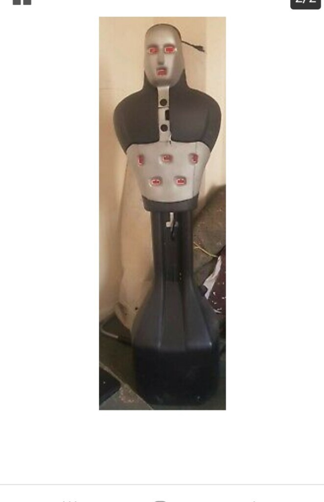 Slam man punchbag boxercise cheap training punch man electric punch bag boxing in Luton