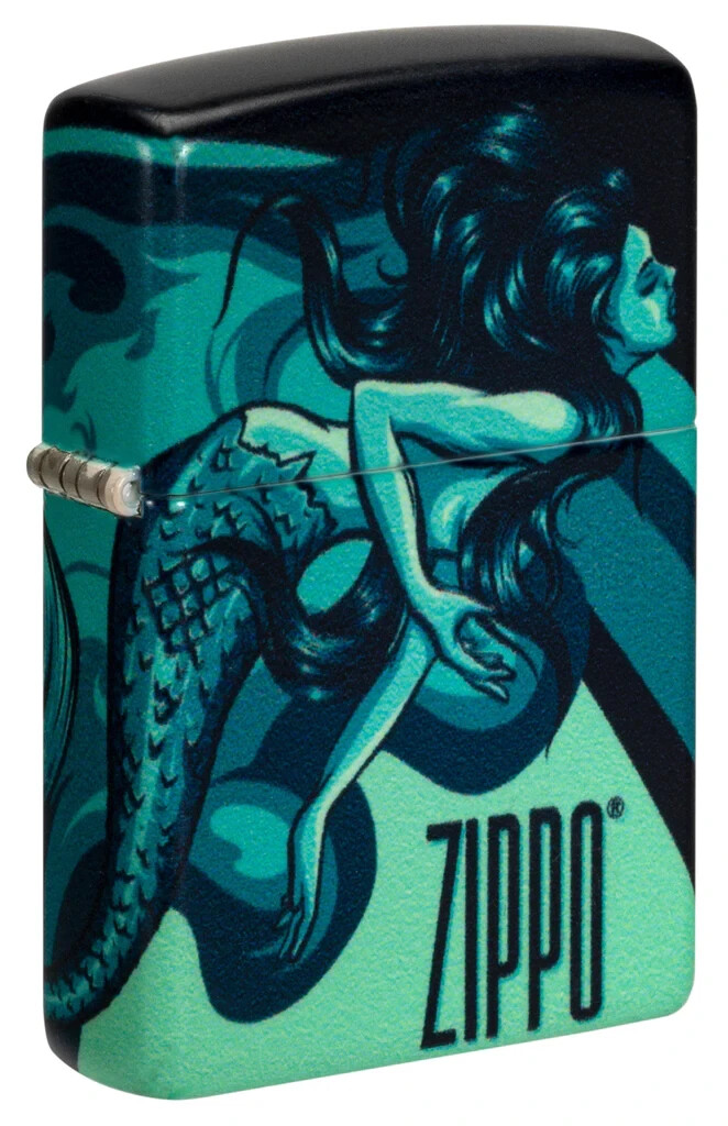 Zippo 48605, двухсторонняя зажигалка Mermaid Design 540 Color Process