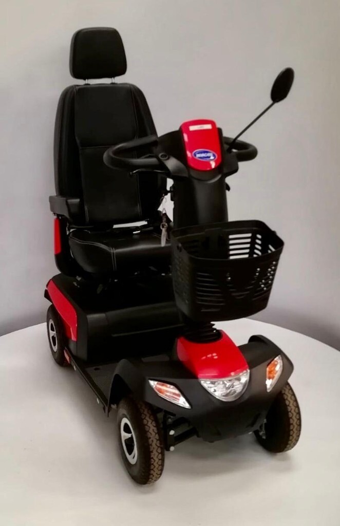 2017 Invacare Orion Pro Large Electric Mobility Scooter 8mph Red