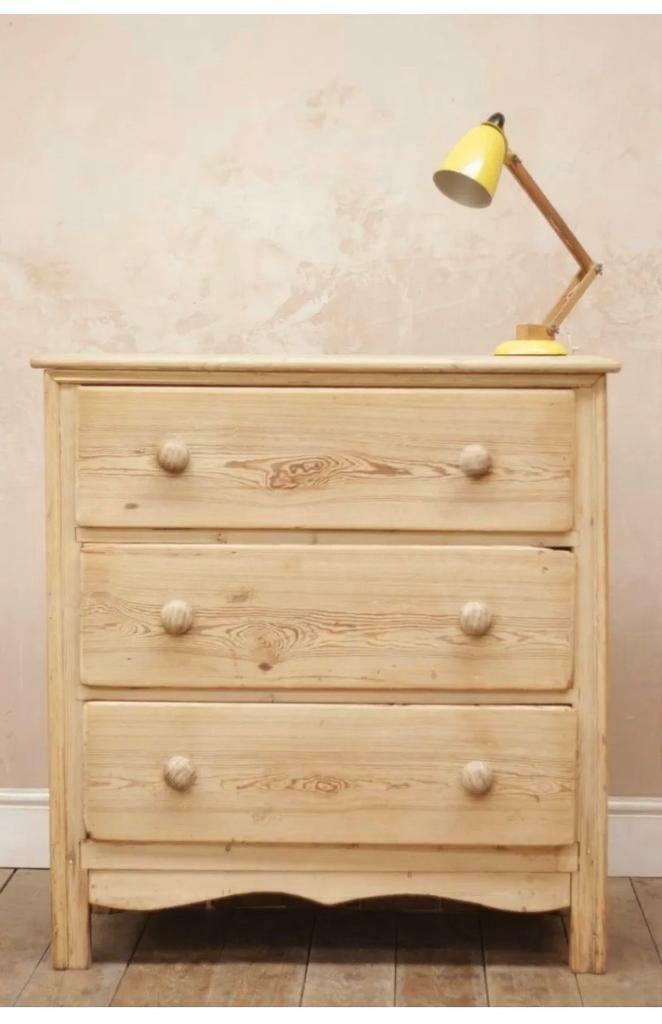 Antique Pine Chest Of Drawers Price Drop In Chippenham