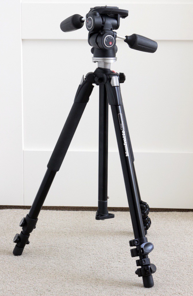 Manfrotto 190XB tripod with fluid drag upgraded 804RC2 head in