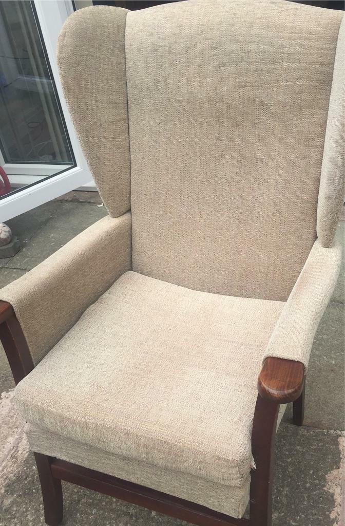 Sold Wingback Chair In Runcorn Cheshire Gumtree