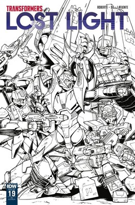 Transformers Lost Light #19 cover RI IDW Comic NEW unread