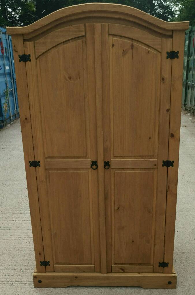 Lovely condition Mexican pine wardrobe in Exeter, Devon Gumtree