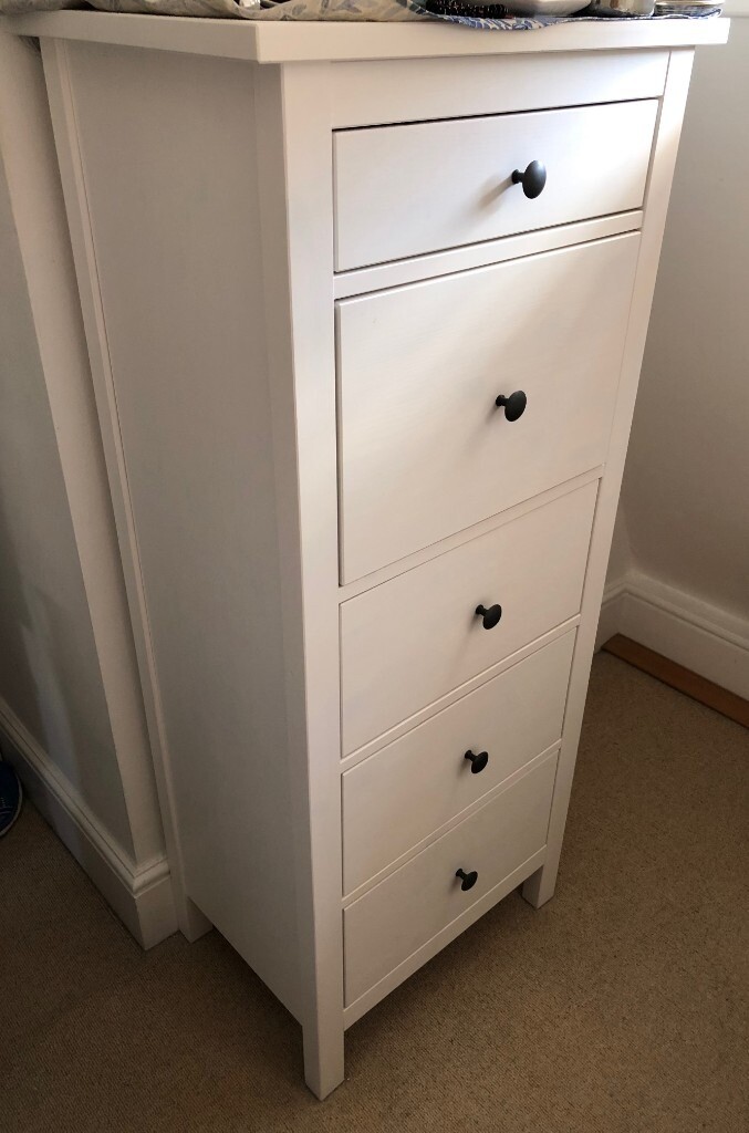 Ikea Hemnes Chest Of 5 Drawers White In Notting Hill London