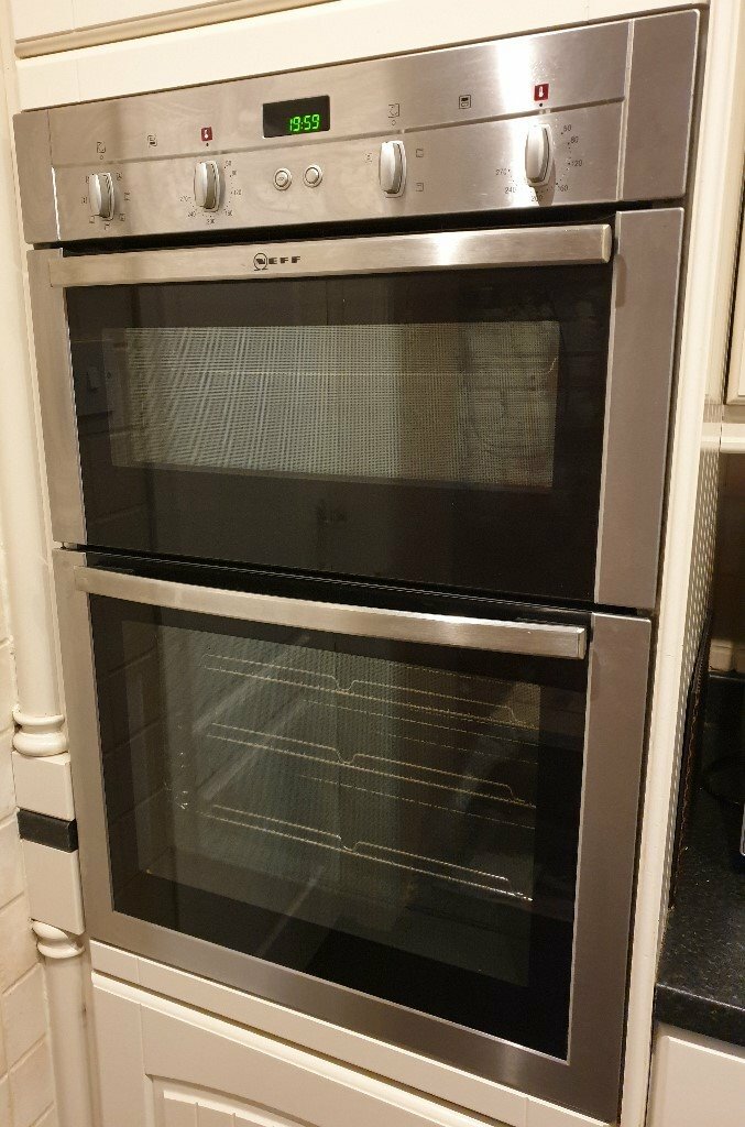 Neff integrated double electric fan oven in Liverpool, Merseyside