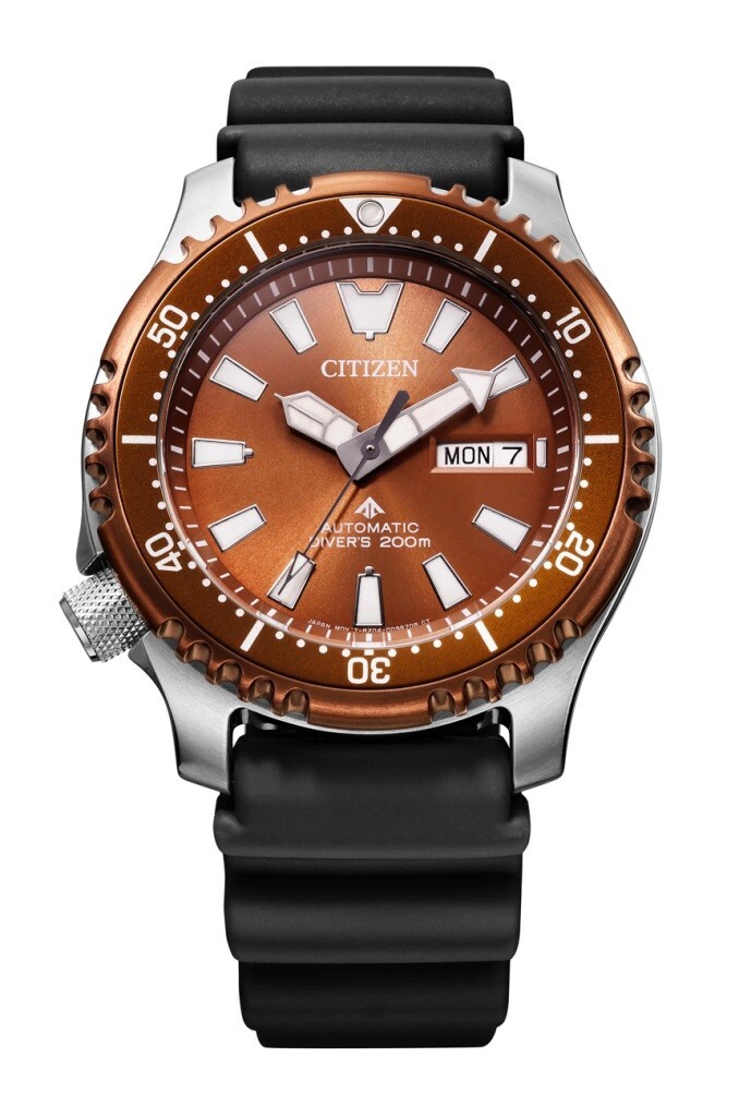 Pre-owned Citizen Promaster Marine Ny0164-65x Pufferfish Fugu Limited Edition Diver Watch