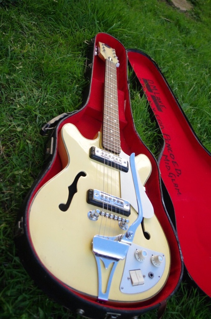 Teisco EP2L 1960's Vintage Electric Hollow Body Guitar Japan in