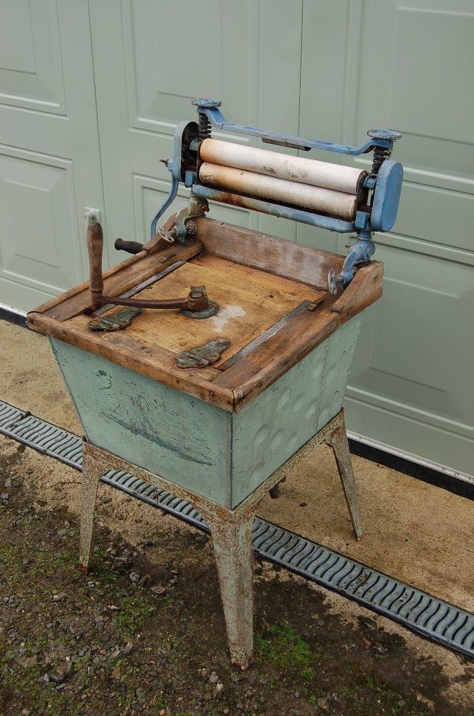 vintage washing machine & mangle in Barnard Castle, County Durham