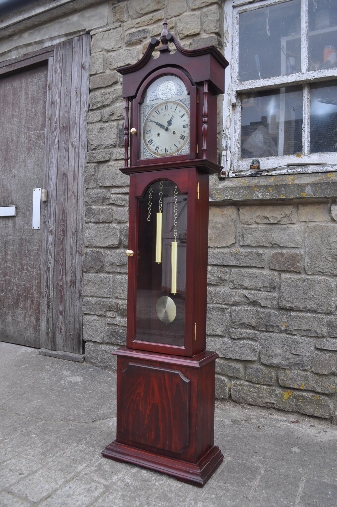 tempus fugit c wood and sons grandfather clock in Auckland