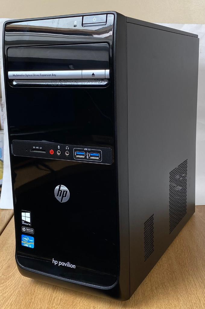 Pc Fast i3 8GB HP Pavilion Beat Audio HD 1TB(1000GB)Window10,office