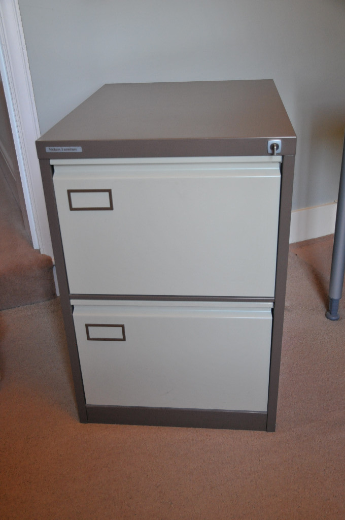 Vickers 2 Drawer Filing Cabinet With File Holders In Teddington London Gumtree