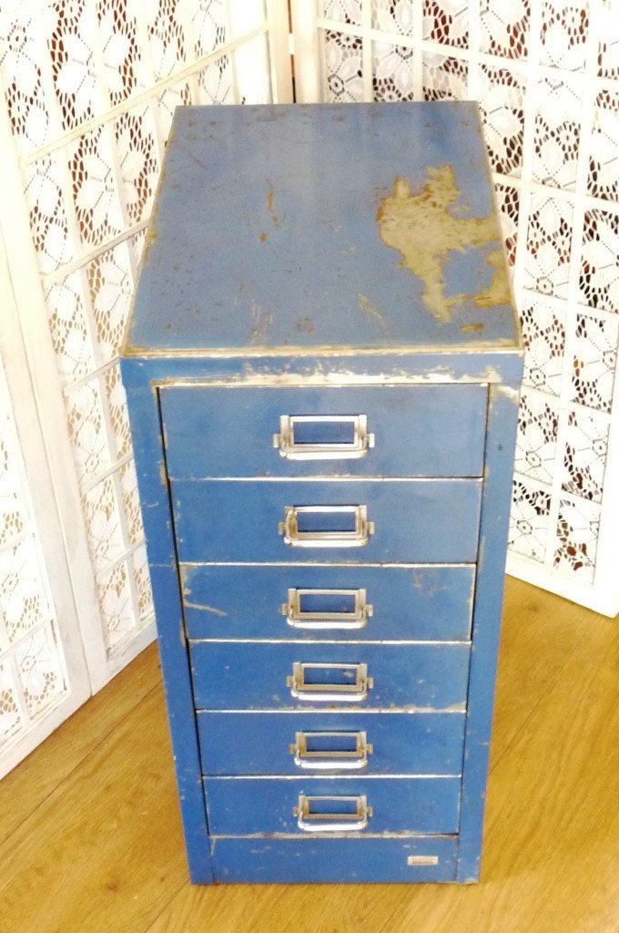 Unusual Vintage Stor 6 Drawer Steel Filing in Wareham, Dorset