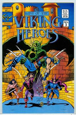 Last of the Viking Heroes #3 John Byrne cover 1987