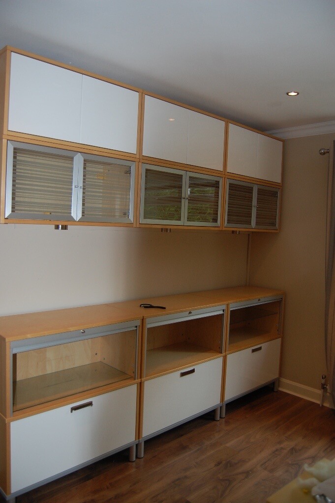 White Ikea Home Office Floor Units With Filing Cabinet And Cool Shutter