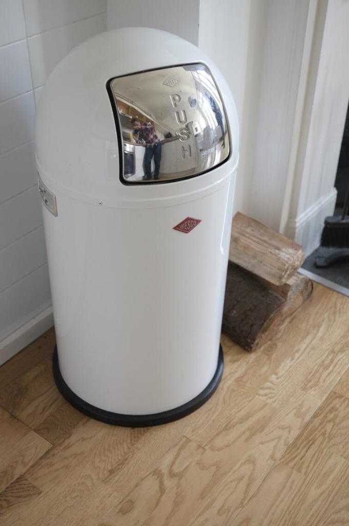 Wesco Pushboy Bin 50L White in Camden Town, London Gumtree