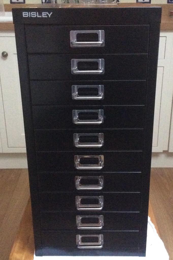 Nearly new Bisley 10 drawer filing in Knightswood, Glasgow