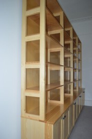 Bespoke Oak Rolling Library Ladder Quiet Ladder Kit With Ladder